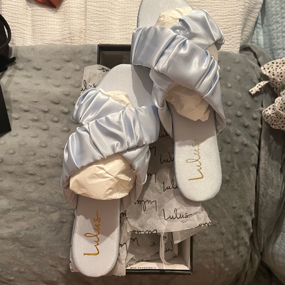 Blue Sandals